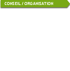 Conseil / Organisation
