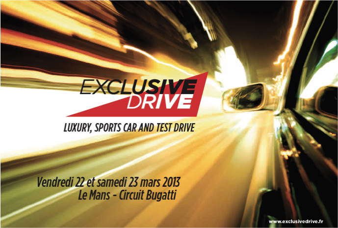 exclusive drive mans automobile luxe