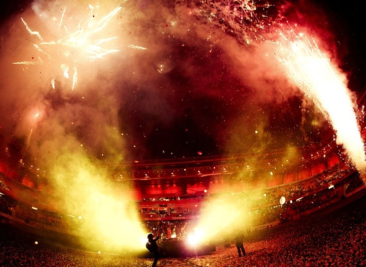 hainaut valenciennes vafc concert pyrotechnie verygoodteam